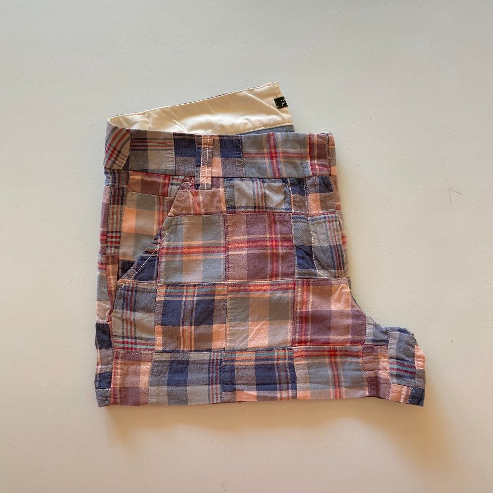 JCrew Factory Madras 3" Short